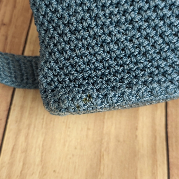 The Sak Blue Crochet Shoulder Bag - Picture 12 of 12